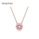 Swarovski Sparkling Dance 5620551 Rose Gold Necklace L38cm