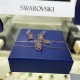 Swarovski Sparkling Dance Set Mixed Cuts 5642930 Rose Gold Necklace L38cm