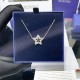 Swarovski Stella Pendant Mixed Cuts 5639186 Star Blue Necklace