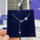 Swarovski Una Pendant 5625533 White Silver Necklace