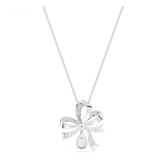 Swarovski Volta Pendant 5647583 Bow Small White Necklace L43cm