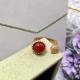 Van Cleef & Arpels Perlee Couleurs Gold VCA Rings/Red/White Of 4 Colors