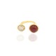 Van Cleef & Arpels Perlee Couleurs Gold VCA Rings/White/Green Of 5 Colors