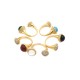 Van Cleef & Arpels Perlee Couleurs Gold VCA Rings/White/Green Of 5 Colors