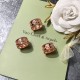 Van Cleef & Arpels Perlee Pearls Of Rose Gold VCA Rings