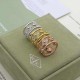 Van Cleef & Arpels Perlee Pearls Of Rose Gold VCA Rings/Silver/Gold 3 Colors