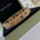 Van Cleef & Arpels Perlee Sweet Colovers Silver Gold Bracelets