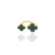 Van Cleef & Arpels Sweet Alhambra Of Gold And Red Green VCA Rings 8 Colors