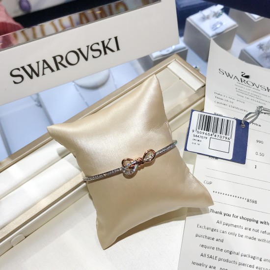 Swarovski Lifelong Bow Bangle 447079