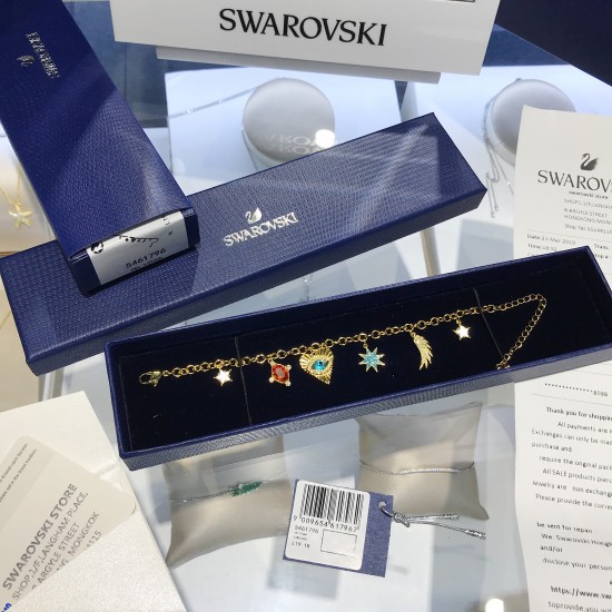 Swarovski Lucky Goddess Charms Bracelet 5461796