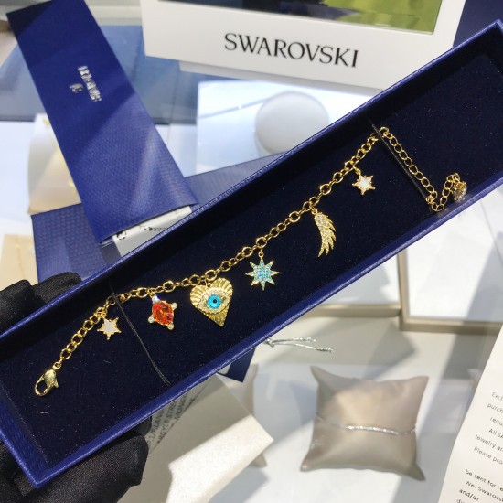 Swarovski Lucky Goddess Charms Bracelet 5461796