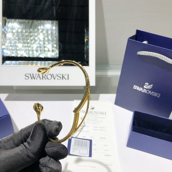 Swarovski Stunning Gingko Bangle 5518170 5.6x4.6CM