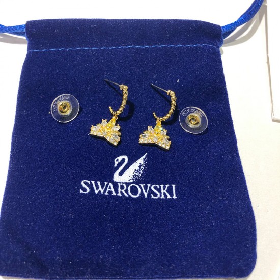 Swarovski Bee A Queen Drop Pierced Earrings 5490439