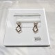 Swarovski Edify Clear Crystal Pearl Earrings 5197806