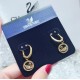 Swarovski Leather Swan Earrings 5374918