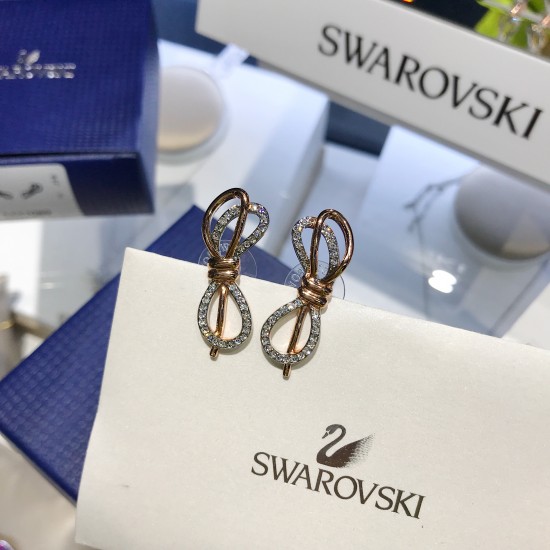 Swarovski Lifelong Bow Earrings 5447089