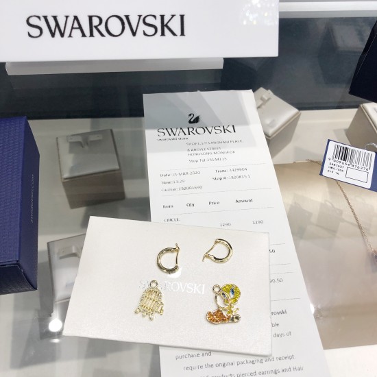 Swarovski Looney Tunes Tweety Earrings 5487637