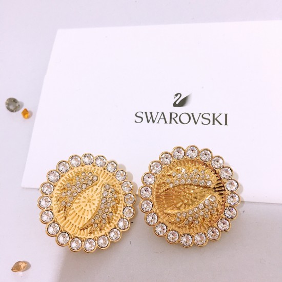 Swarovski Lucky Goddess Clip Earrings 5464120