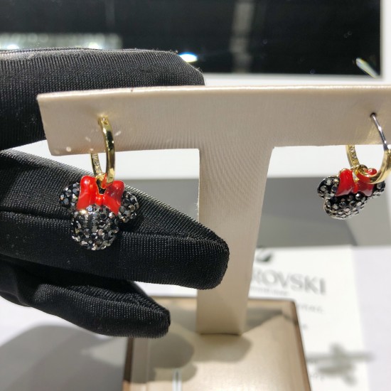 Swarovski Mickey And Minnie Earrings 5566692 2.4cmx1.3cm