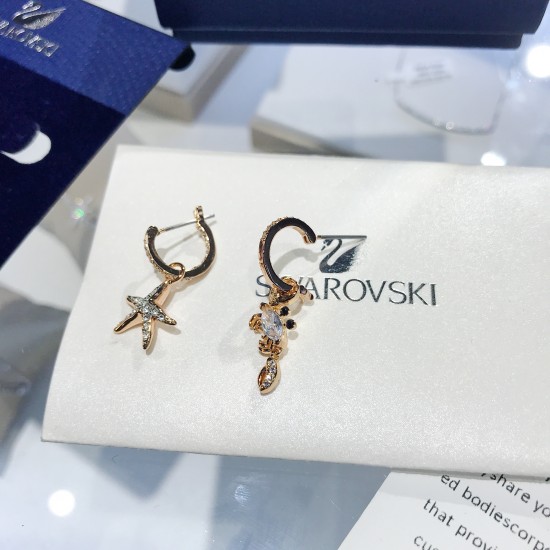 Swarovski Ocean Crab Earrings 5480784