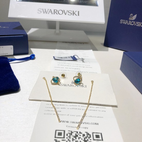 Swarovski Outstanding Pierced Earrings 5455034 8.5CM