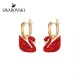 Swarovski Iconic Swan Earrings 5529969