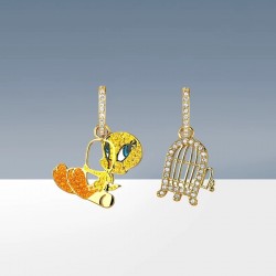 Swarovski Looney Tunes Tweety Earrings 5487637