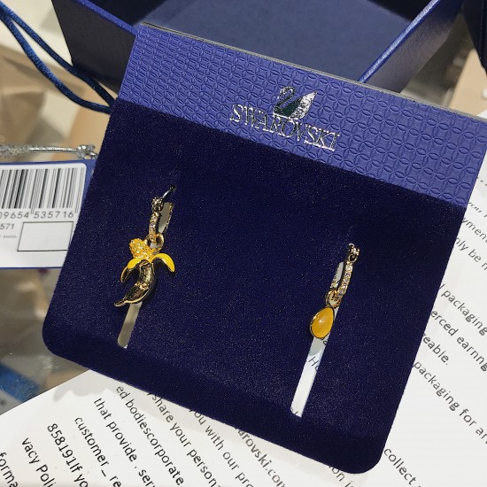 Swarovski No Regrets Banana Earrings 5453571