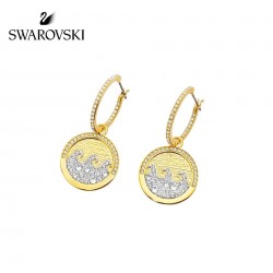 Swarovski Shine Wave Earrings 5524202 4cmx2cm