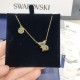 Swarovski Chinese Zodiac Rat Aqua Necklace 5512646