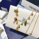 Swarovski Lime Charms Necklace 5375302