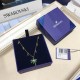 Swarovski Lime Palm Tree Necklace 5375301