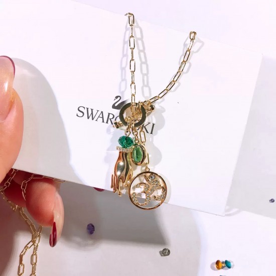 Swarovski Symbolic Hand Om Pendant 5514407