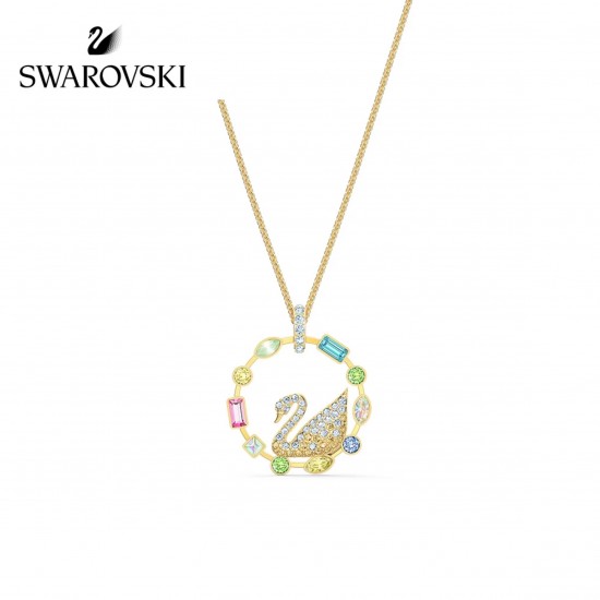 Swarovski Rainbow Swan Necklace 5549050