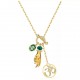 Swarovski Symbolic Hand Om Pendant 5514407