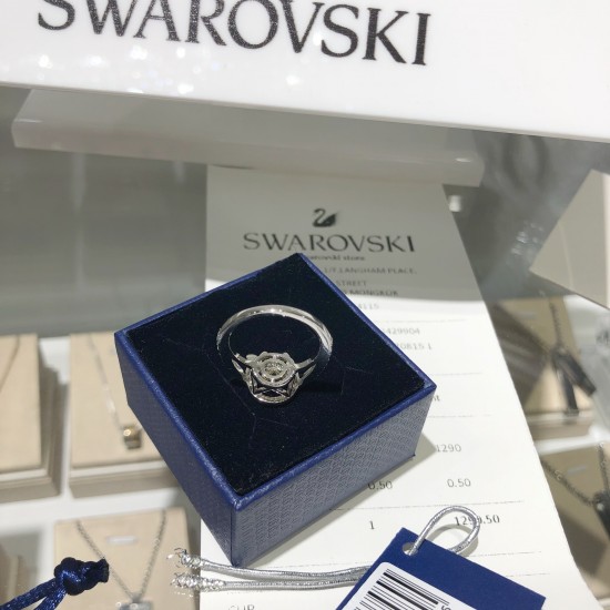 Swarovski Crystal Sparkling Dance Cat Ring 5537489