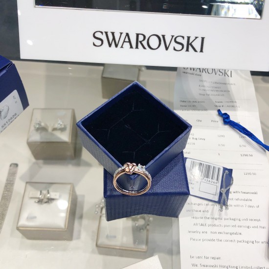 Swarovski Lifelong Heart Ring 5512626