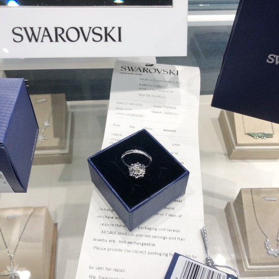 Swarovski Sunshine 125 Anniversary Ring