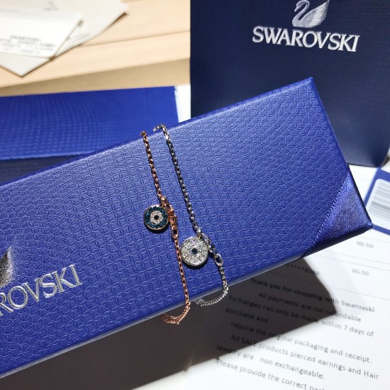 Swarovski Crystal Wishes Evil Eye Bracelet 5272256