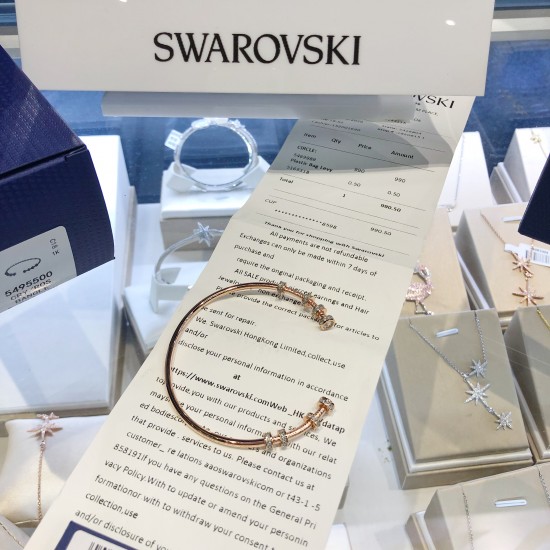 Swarovski My Hero Bangle 5495500 5.8CMx4.6CM