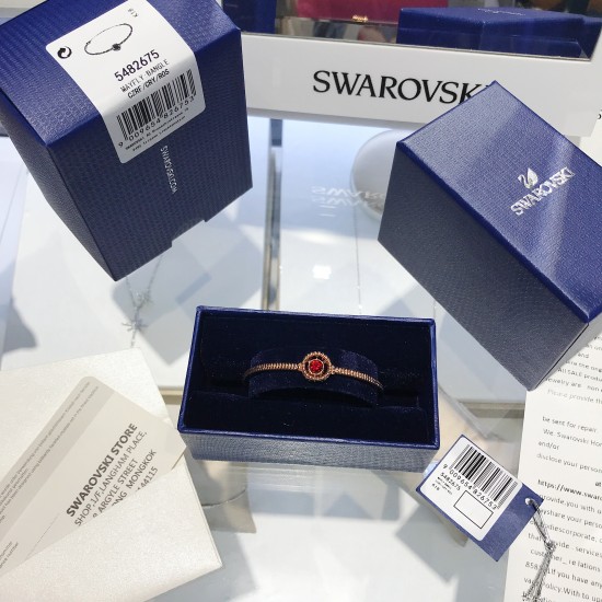 Swarovski Oxygen Bangle 5482675 5.9CMx4.5CM