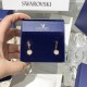 Swarovski Ginger Mini Hoop Pierced Earrings 5567528 2.2x0.9