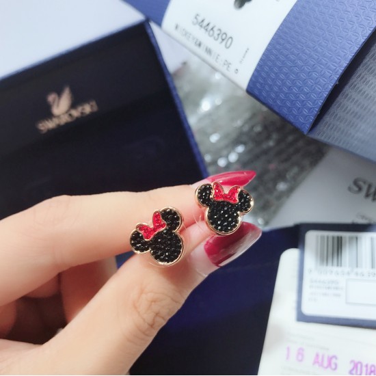 Swarovski Mickey And Minnie Earrings 5446390