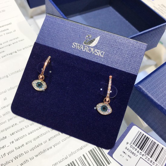 Swarovski Symbolic Evil Eye Hoop Earrings 5425857