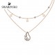 Swarovski Cattitude Layered Necklace 5566726