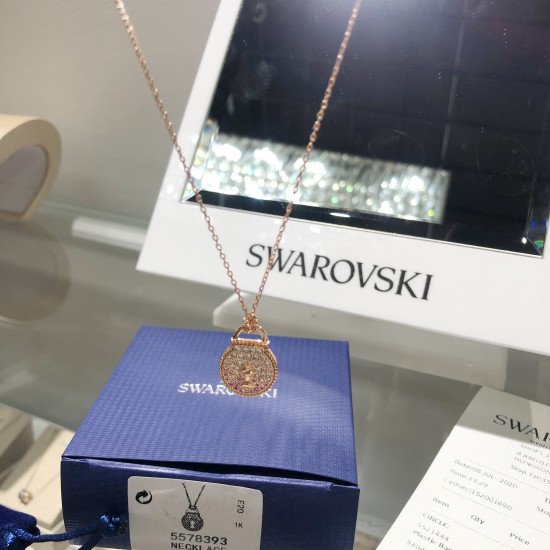 Swarovski Togetherness Lock Necklace 5578393