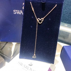 Swarovski Mickey And Minnie Y Necklace 5429084