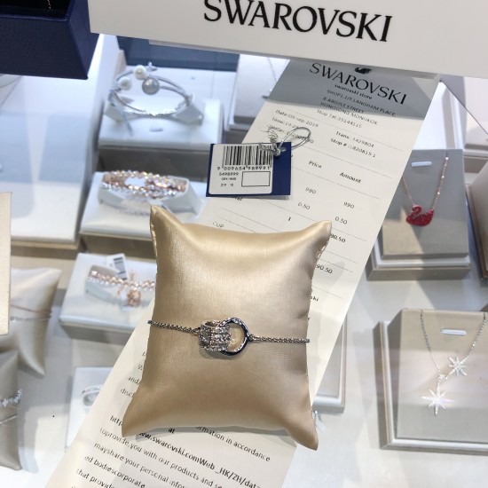 Swarovski Further Bracelet 5498999 23.6CM/15CM