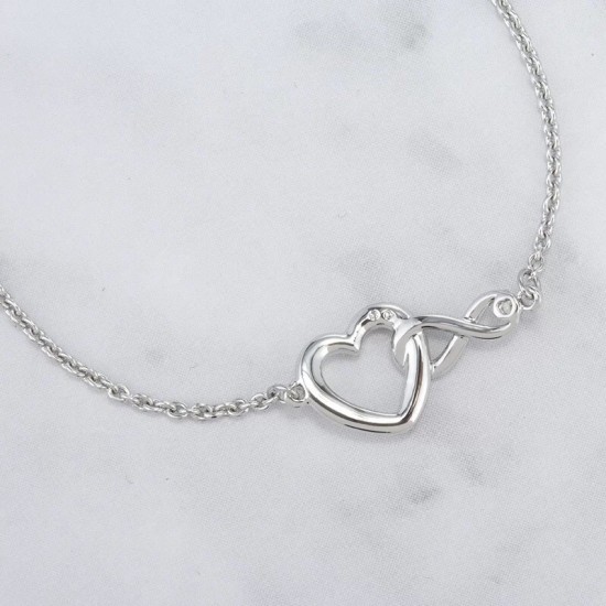 Swarovski Infinity Heart Bracelet 5524421