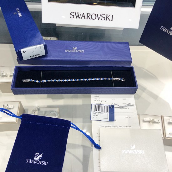 Swarovski Tennis Deluxe 125 Anniversary Bracelet 5536469 16.5CM